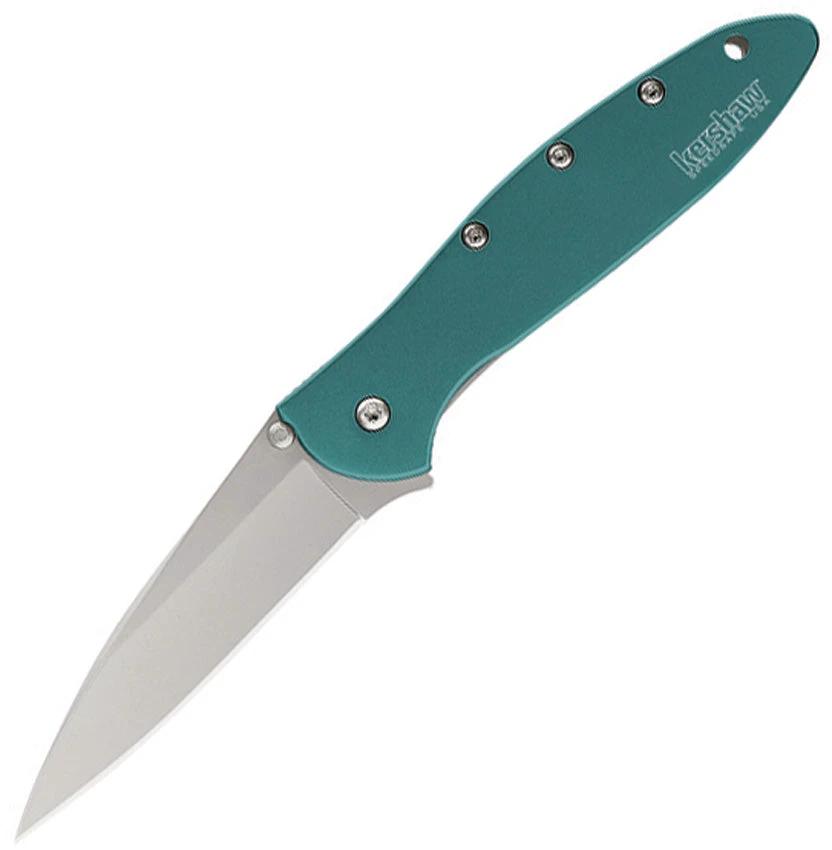Kershaw Leek Linerlock A/O Teal 1660TEAL by Kershaw