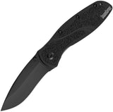 Kershaw Blur Linerlock A/O Black 1670BLK by Kershaw
