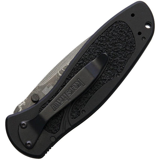 Kershaw Blur Damascus Steel Knife With SpeedSafe Assisted Opening Linerlock Trac Tec Grip EDC Enthusiasts by Kershaw