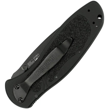 Kershaw Blur Linerlock AO Knife Black DLC Blade 14C28N Sandvik Steel SpeedSafe Four Point Five Inch Closed EDC by Kershaw