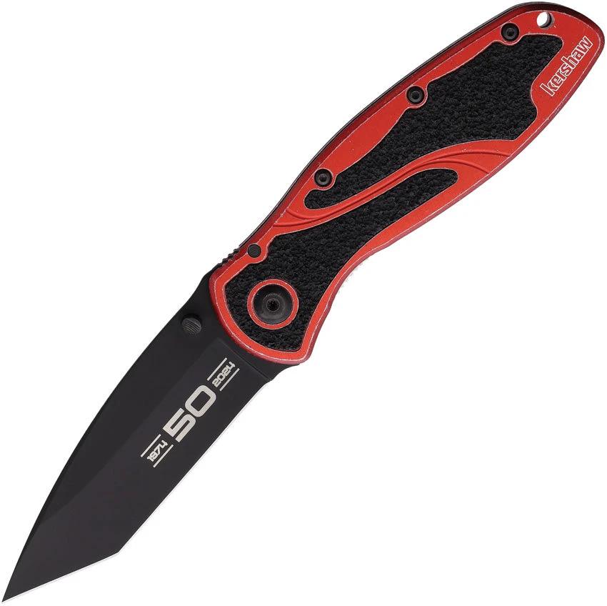 Kershaw Blur Linerlock A/O Red 50th 1670K50W by Kershaw