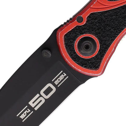 Kershaw Blur Linerlock Assisted Opening Red 50th Anniversary 1670K50W EDC Knife For Everyday Carry by Kershaw