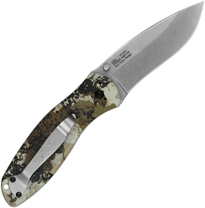 Kershaw Blur Linerlock Assisted Opening Knife 1670KC Kings Camo With Drop Point 14C28N Blade For EDC Enthusiasts by Kershaw