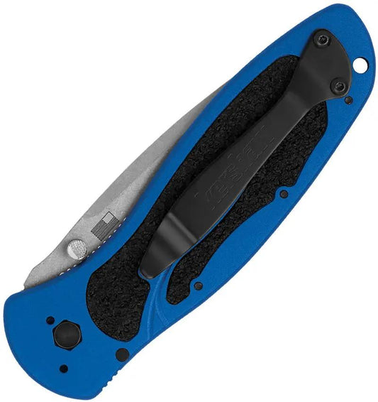 Kershaw Blur Assisted Opening Linerlock MagnaCut Knife 1670NBMAG With Blue Aluminum Handle Trac Tec For EDC Fans by Kershaw