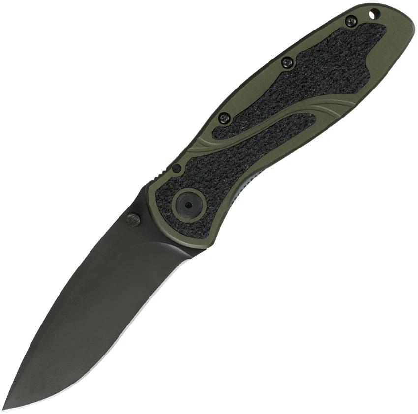 Kershaw Blur Linerlock A/O Olive Drab 1670OLBLK by Kershaw