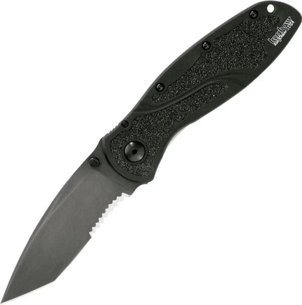Kershaw Blur Tactical Linerlock Assisted Open Knife 1670TBLKST For EDC Enthusiasts by Kershaw
