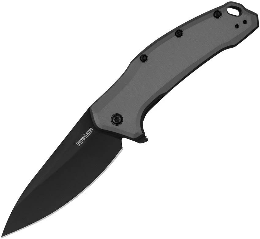 Kershaw Link Linerlock A/O Gray Black 1776GRYBLK by Kershaw