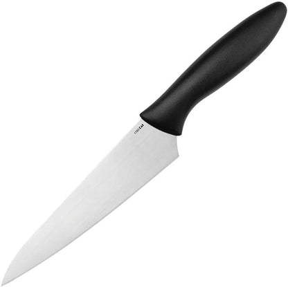 Kershaw 6 Inch Utility Knife Satin Blade 1.4116 Stainless Steel For DIYers Black Poly Handle by Kershaw