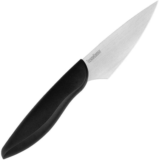 Kershaw Paring Knife 3.5 Inch Satin 1.4116 Stainless Blade With Black Polypropylene Handle For Home Cooks Precision by Kershaw