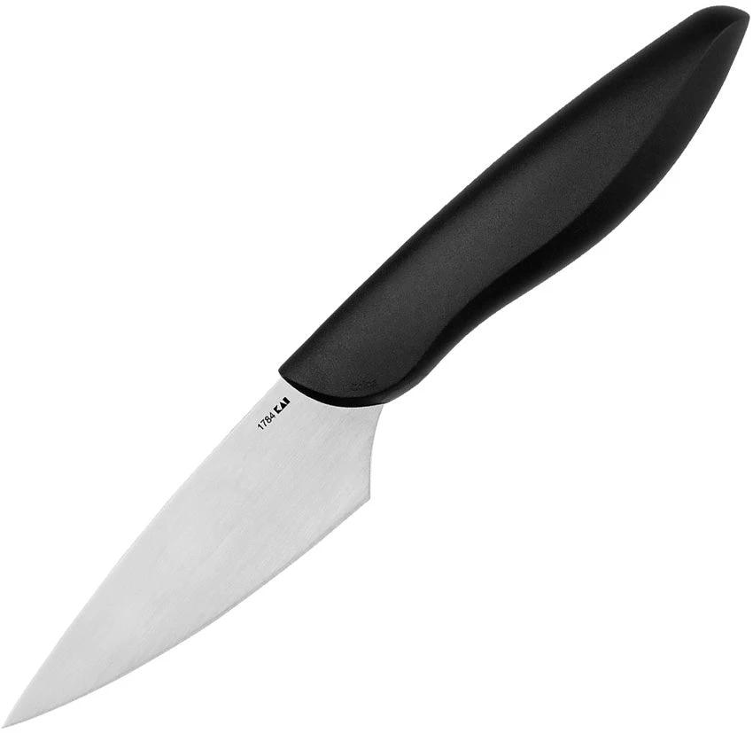 Kershaw Paring Knife 3.5 Inch Satin 1.4116 Stainless Blade With Black Polypropylene Handle For Home Cooks Precision by Kershaw