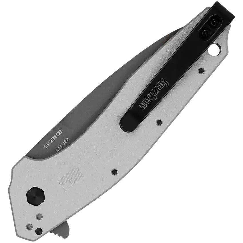 Kershaw Dividend Composite Linerlock Folding Knife For EDC Enthusiasts Dual Steel N690 D2 Blade by Kershaw