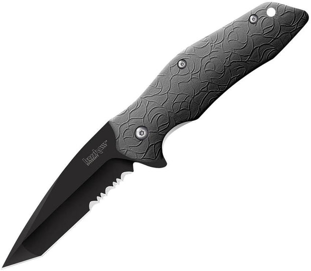 Kershaw Kuro Linerlock A/O Black 1835TBLKST by Kershaw