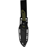 Kershaw Deschutes Caper 1882 Outdoor EDC Knife With D2 Steel 3.25in Blade Full Tang Green Rubberized Handle by Kershaw