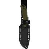 Kershaw Deschutes Skinner Knife with D2 Tool Steel Blade 4 Inch Full Tang Green Handle Rugged Outdoor Hunters by Kershaw
