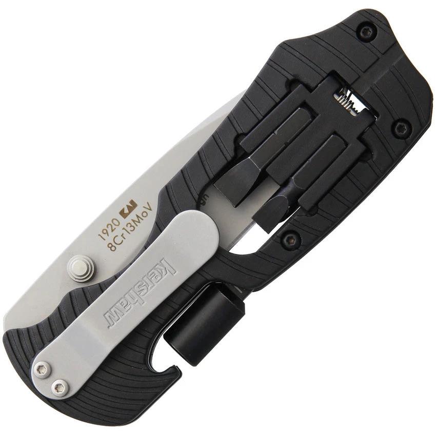 Kershaw Select Fire 1920 Folding Knife With Built In Bit Driver And Four Bit Storage For EDC Enthusiasts by Kershaw