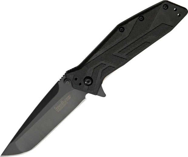 Kershaw Brawler Linerlock A/O Black 1990 by Kershaw