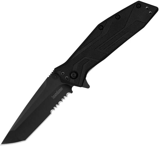 Kershaw Brawler Linerlock A/O Black 1990ST by Kershaw