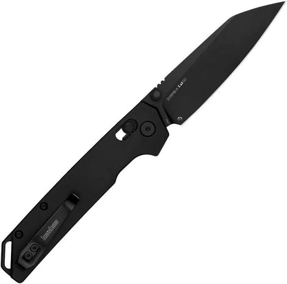 Kershaw Iridium DuraLock Folding Knife Black D2 Tool Steel 3.5 Inch Blade For EDC Enthusiasts by Kershaw