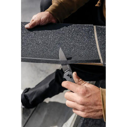 Kershaw Covalent DuraLock Folding Knife 3.25in D2 Blade Gray Glass Filled Nylon Handle EDC by Kershaw