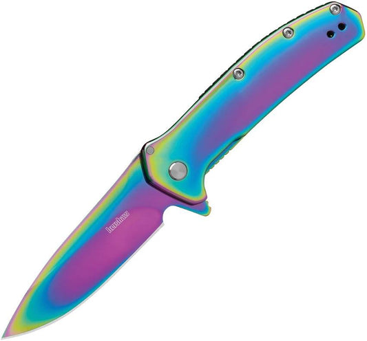 Kershaw Outcome Framelock A/O Rainb 2044RBW by Kershaw