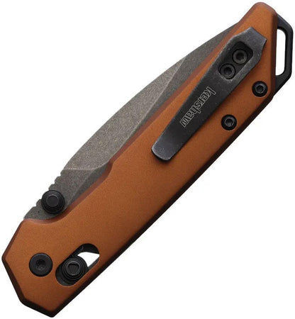 Kershaw Mini Iridium Dura Lock Bronze EDC Knife For Everyday Carry Compact 3 Inch Blade by Kershaw