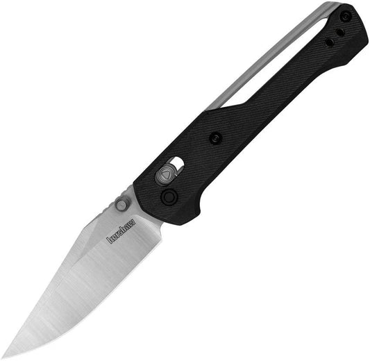 Kershaw Airspace DuraLock EDC Knife 3In Satin Blade Black by Kershaw