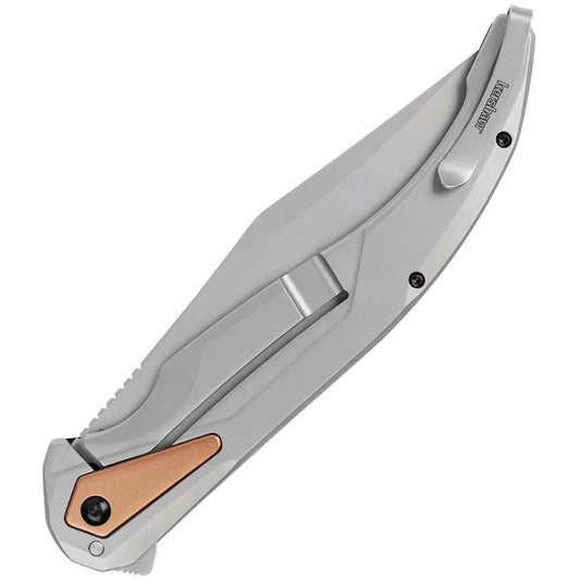 Kershaw Strata XL Framelock 2077 EDC Knife With D2 Blade Bead Blast Finish Black G10 Handle by Kershaw