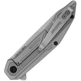 Kershaw Terran Framelock Assisted Opening Knife For EDC With 3.13in Bead Blast 8Cr13MoV Blade by Kershaw