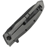 Kershaw Grid Framelock Assisted Opening EDC Knife With 3.5 Inch Black Oxide Blade Pro by Kershaw
