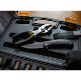 Kershaw Concierge Liner Lock Knife 3.25in Blade Gray Titanium Coated 8Cr13MoV G10 Handle EDC Ready by Kershaw