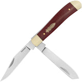 Kershaw Gadsden Folder Red Bone 4381RB EDC Knife With Satin D2 Tool Steel Blades by Kershaw
