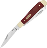 Kershaw Gadsden Folder Red Bone 4381RB EDC Knife With Satin D2 Tool Steel Blades by Kershaw