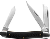 Kershaw Brandywine Folder 4382 EDC Knife With Dual Spey And Sheepsfoot Blades Black G10 by Kershaw