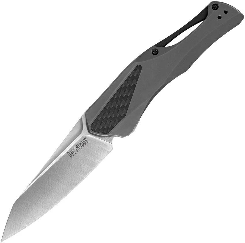 Kershaw Collateral Framelock 5500X Knife for Everyday Carry Rugged 4.5in Closed 3.25in Satin 8Cr13MoV Blade TiNi Handle by Kershaw
