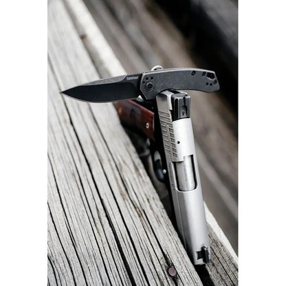 Kershaw Radar Framelock AO 5560 Assisted Opening EDC Knife With BlackWash Finish by Kershaw