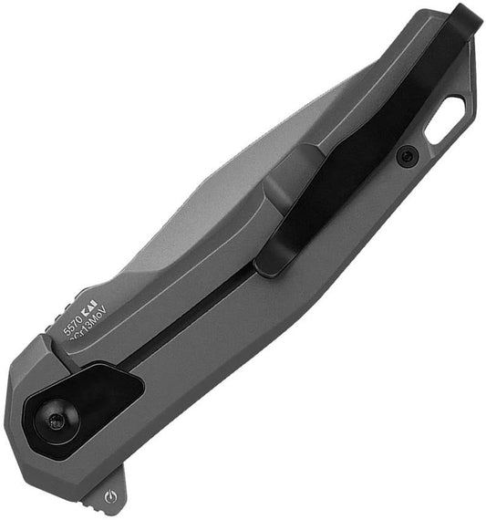 Kershaw Helitack Framelock 5570 Tactical EDC Knife With Gray PVD 8Cr13MoV Blade For Everyday Carry by Kershaw