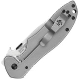 Kershaw Emerson CQC-6K Framelock Knife D2 6034D2 4.5in Closed 3.25in Blade Wave Opening G10 Bead Blast Finish EDC by Kershaw