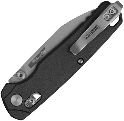 Kershaw Bel Air DuraLock MagnaCut Folding Knife Gray Aluminum Handle For Everyday Carry Premium EDC by Kershaw