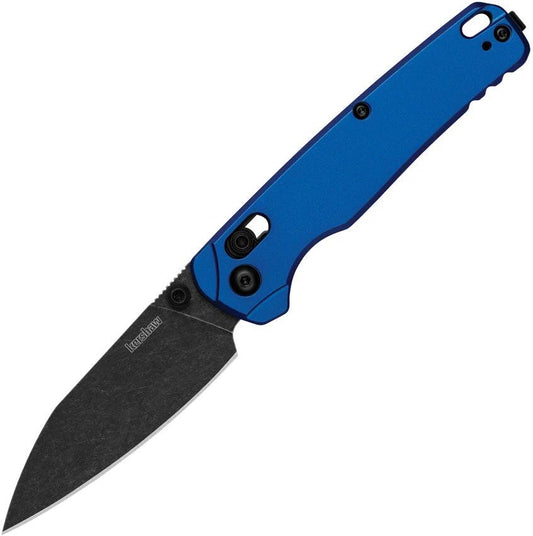 Kershaw Bel Air Blue Blackwash MagnaCut EDC Knife for Outdoor and Everyday Carry by Kershaw