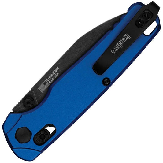 Kershaw Bel Air Blue Blackwash MagnaCut EDC Knife for Outdoor and Everyday Carry by Kershaw