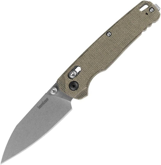Kershaw Bel Air DuraLock Green Micarta MagnaCut Knife For Everyday Carry Enthusiasts by Kershaw