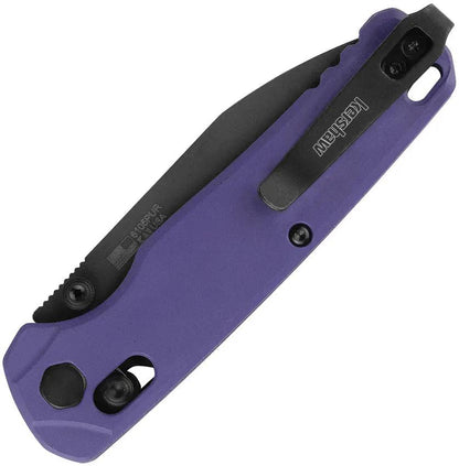 Kershaw Bel Air DuraLock MagnaCut Folding Knife Purple Aluminum Handle EDC Ready by Kershaw