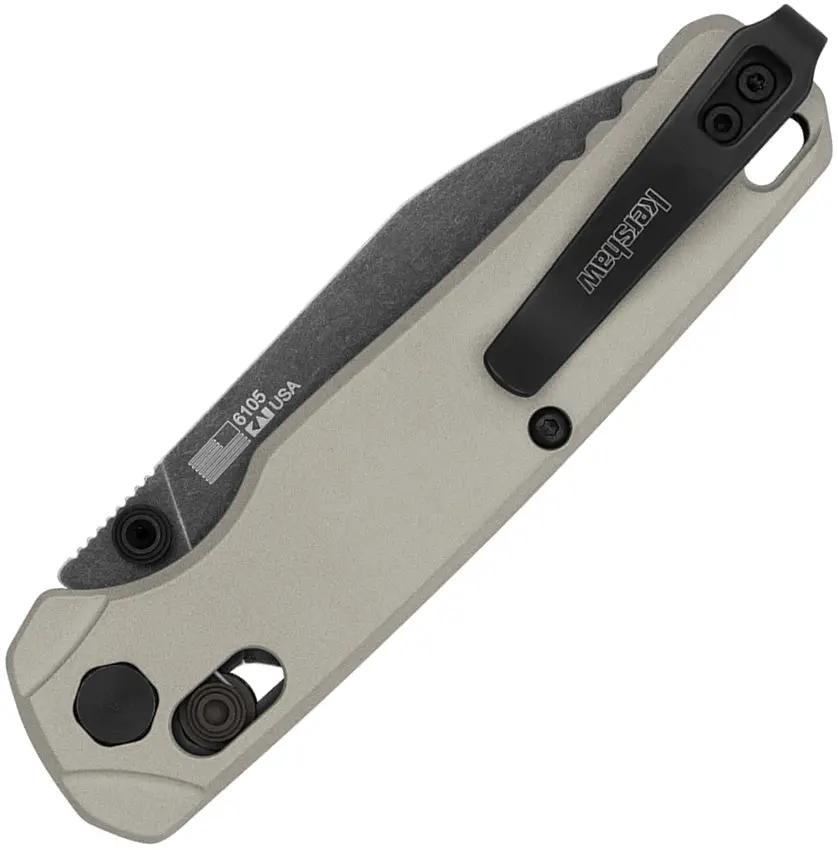 Kershaw Bel Air DuraLock EDC Knife With MagnaCut Blade And BlackWash Finish For Everyday Carry Enthusiasts by Kershaw