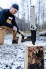 Kershaw Bel Air DuraLock EDC Knife With MagnaCut Blade And BlackWash Finish For Everyday Carry Enthusiasts by Kershaw