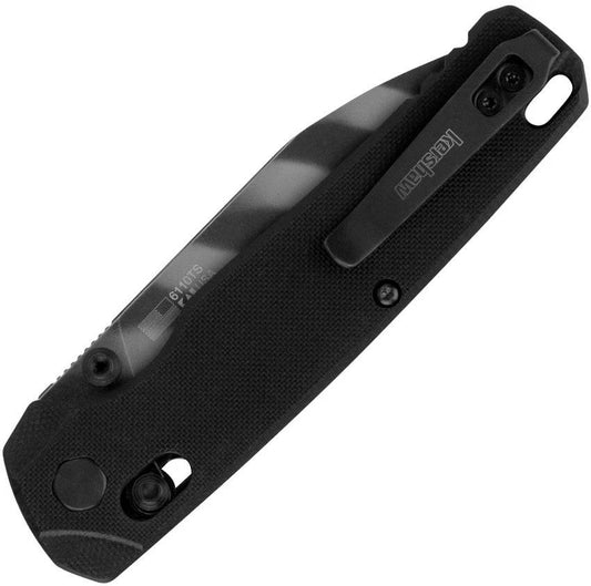 Kershaw Bel Air XL DuraLock Tiger Stripe 6110TS Knife for EDC MagnaCut Reverse Tanto Blade G10 Handle by Kershaw