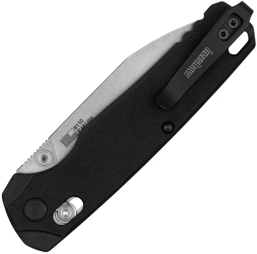Kershaw Bel Air XL DuraLock 6110 CPM MagnaCut Reverse Tanto EDC Knife For Everyday Carry by Kershaw