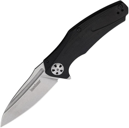 Kershaw Natrix Sub-Framelock Folding Knife Premium 8Cr13MoV Blade Black G10 Handle KVT Opening For EDC by Kershaw