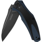 Kershaw Natrix Sub Framelock CF 8Cr13MoV Blade EDC Knife For Everyday Carry Enthusiasts Carbon Fiber Overlay by Kershaw
