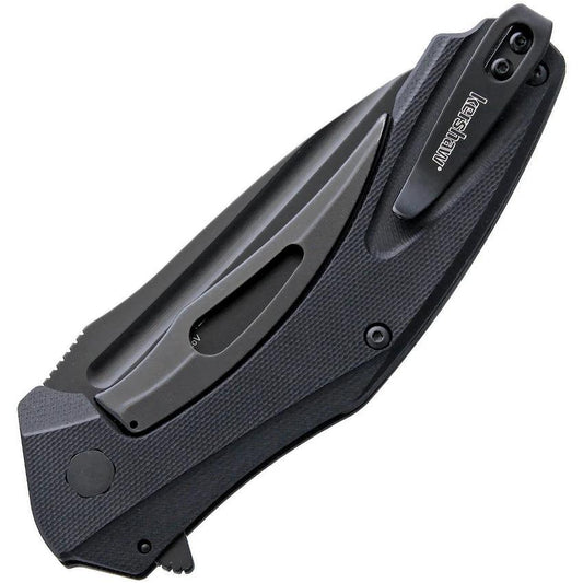 Kershaw Natrix XL Sub Frame Lock Knife For EDC Fans With Black G10 Handle And KVT Bearings Ultra Smooth Action by Kershaw