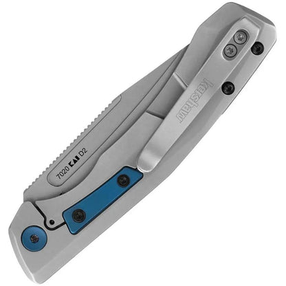 Kershaw Highball XL Framelock 7020 EDC Knife With D2 Bead Blast Clip Point Blade And Pocket Clip by Kershaw